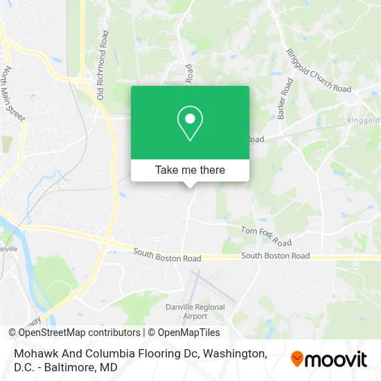 Mohawk And Columbia Flooring Dc map