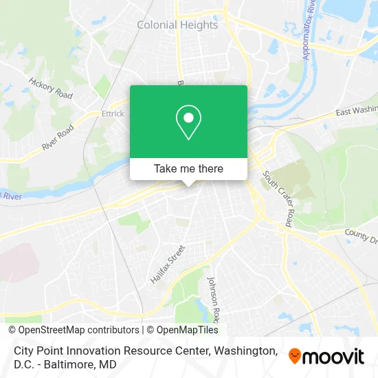 City Point Innovation Resource Center map