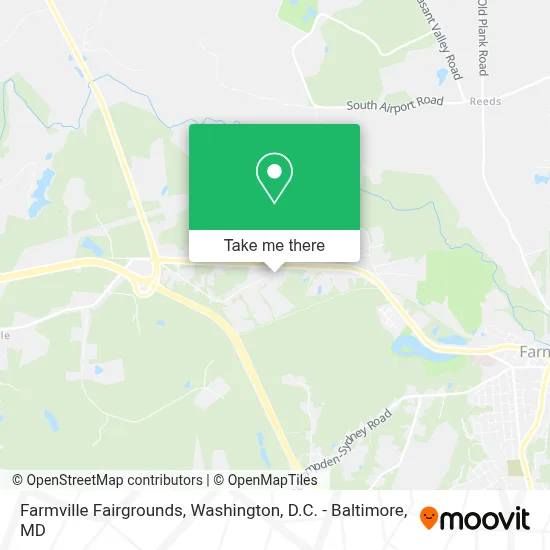 Farmville Fairgrounds map