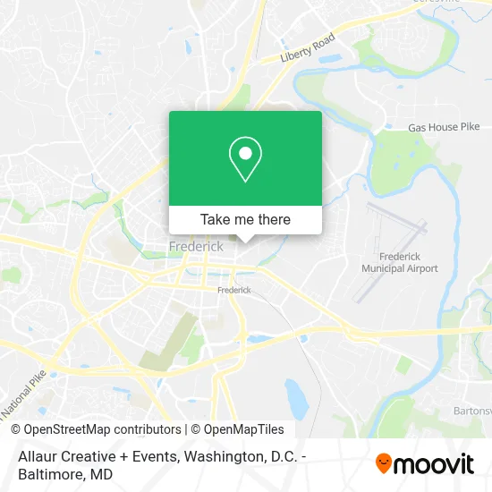 Allaur Creative + Events map