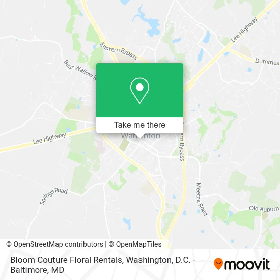 Bloom Couture Floral Rentals map