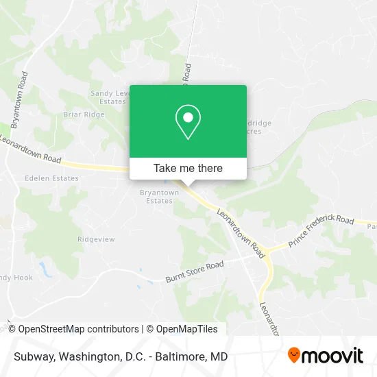 Subway map