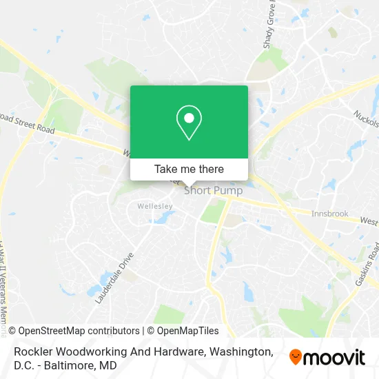 Rockler Woodworking And Hardware map