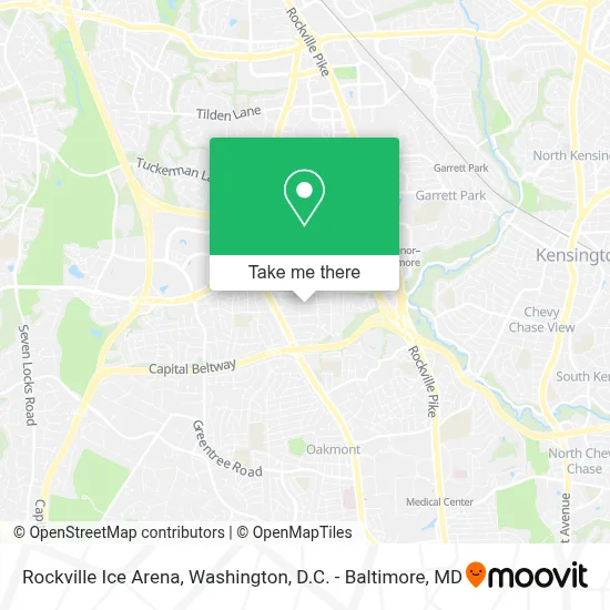 Rockville Ice Arena map