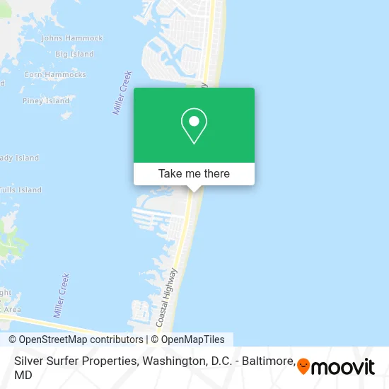 Silver Surfer Properties map