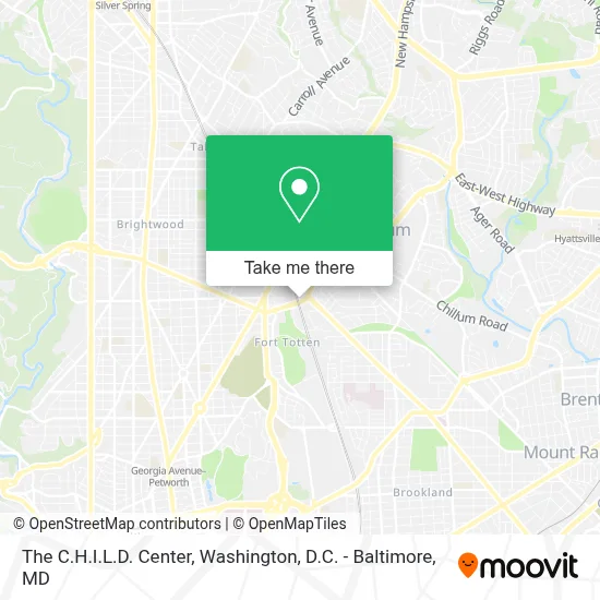 The C.H.I.L.D. Center map
