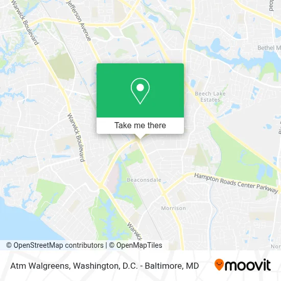 Atm Walgreens map