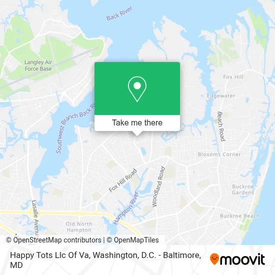 Happy Tots Llc Of Va map