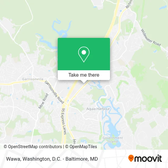 Wawa map