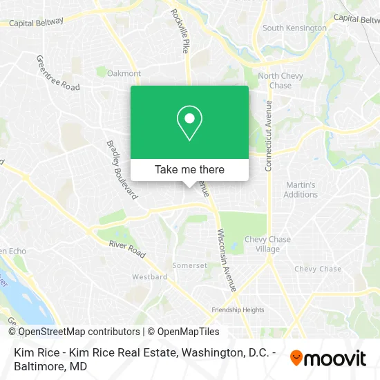 Kim Rice  -  Kim Rice Real Estate map