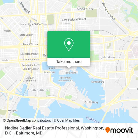 Nadine Dedier Real Estate Professional map