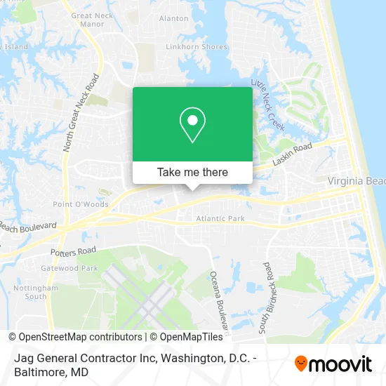Jag General Contractor Inc map