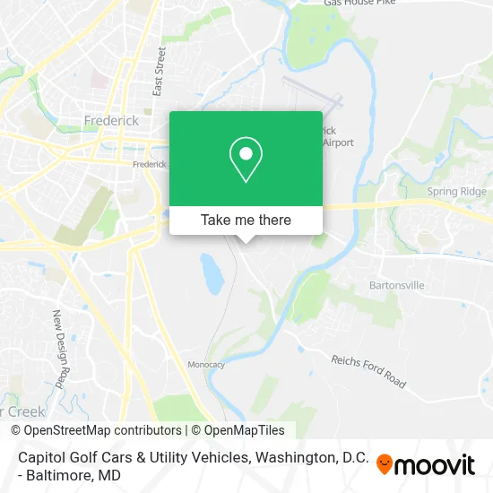 Capitol Golf Cars & Utility Vehicles map