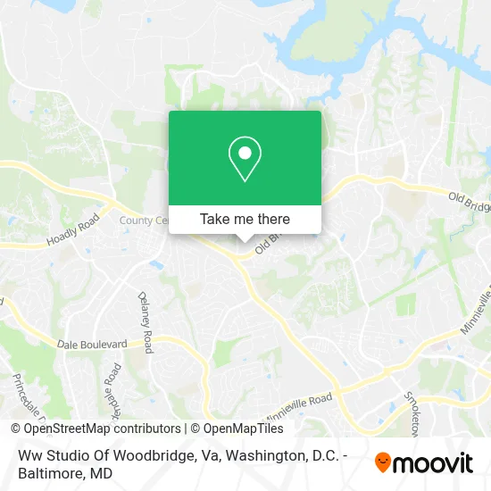 Ww Studio Of Woodbridge, Va map