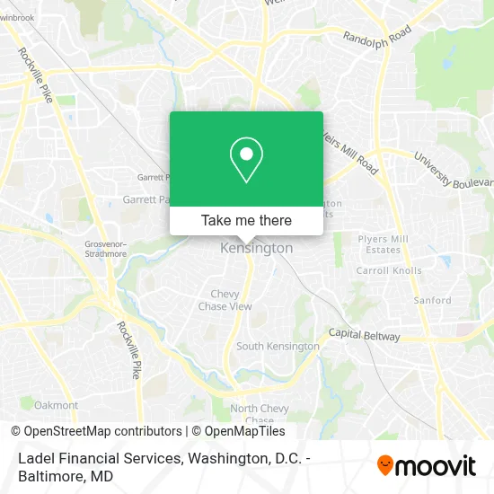 Ladel Financial Services map