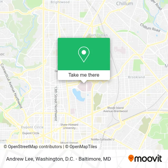 Andrew Lee map