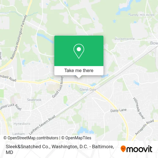 Sleek&Snatched Co. map