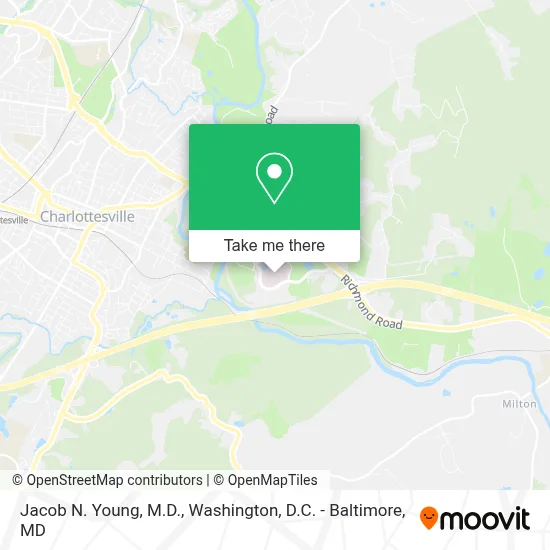 Jacob N. Young, M.D. map