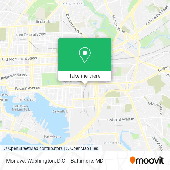 Monave map