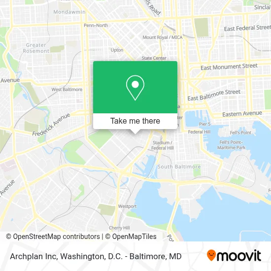 Archplan Inc map