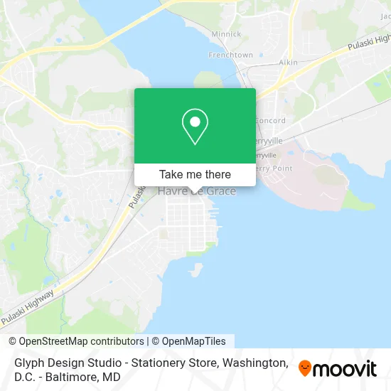 Glyph Design Studio - Stationery Store map