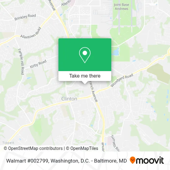 Walmart #002799 map