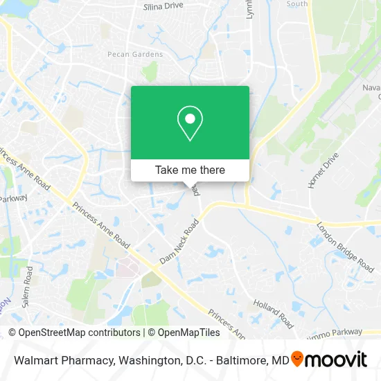 Walmart Pharmacy map