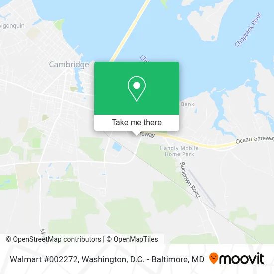 Walmart #002272 map