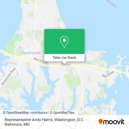 Representative Andy Harris map