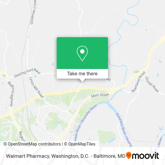 Walmart Pharmacy map