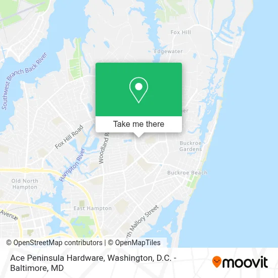 Ace Peninsula Hardware map