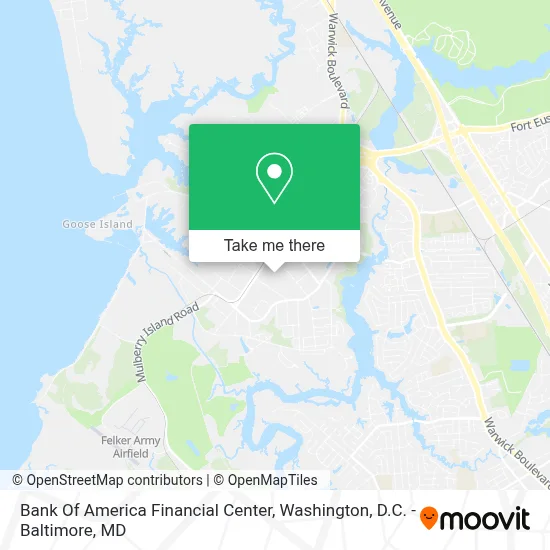 Bank Of America Financial Center map