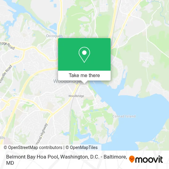 Belmont Bay Hoa Pool map