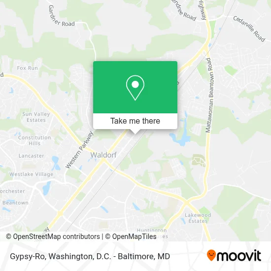 Gypsy-Ro map
