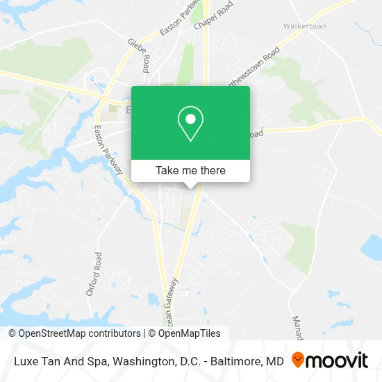 Luxe Tan And Spa map