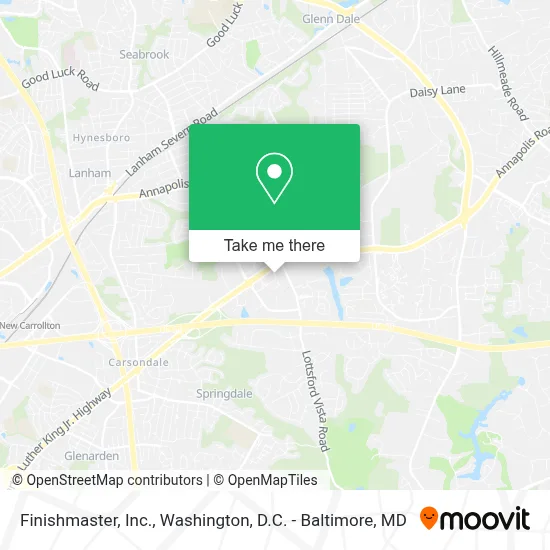 Finishmaster, Inc. map