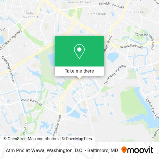 Atm Pnc at Wawa map