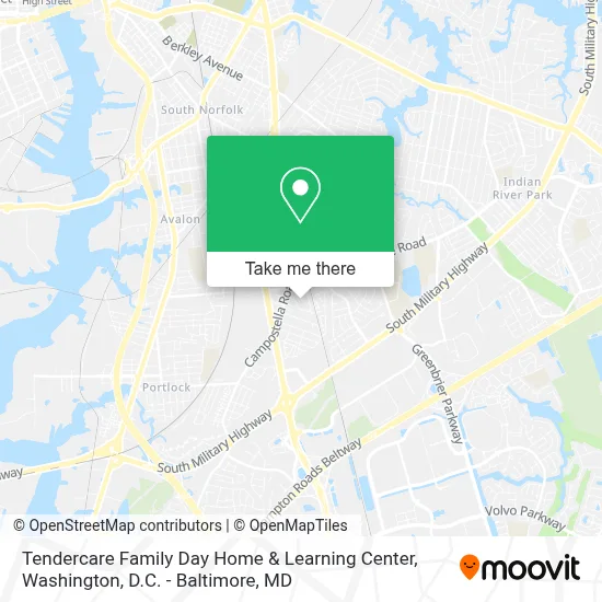 Tendercare Family Day Home & Learning Center map
