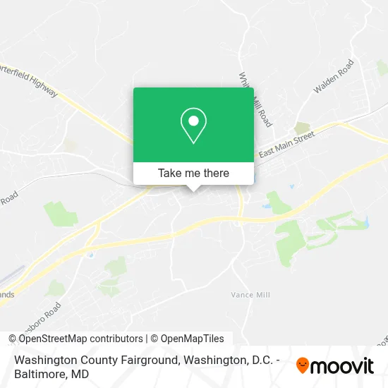 Washington County Fairground map