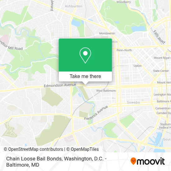 Chain Loose Bail Bonds map
