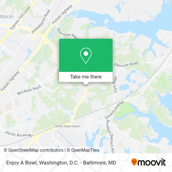 Enjoy A Bowl map