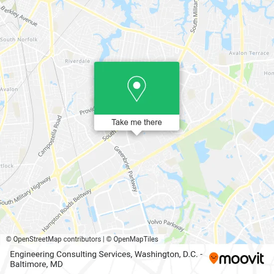 Engineering Consulting Services map