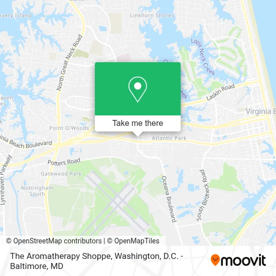 The Aromatherapy Shoppe map