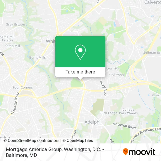 Mortgage America Group map