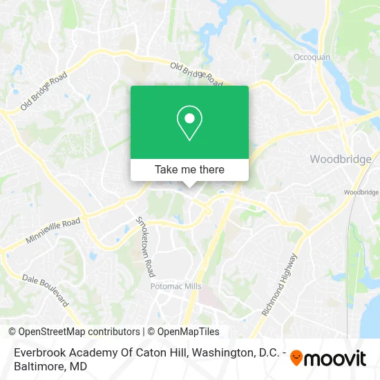 Everbrook Academy Of Caton Hill map