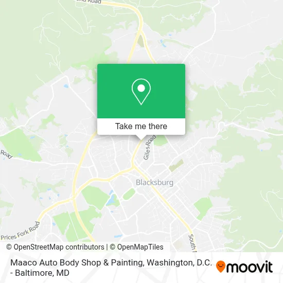 Maaco Auto Body Shop & Painting map