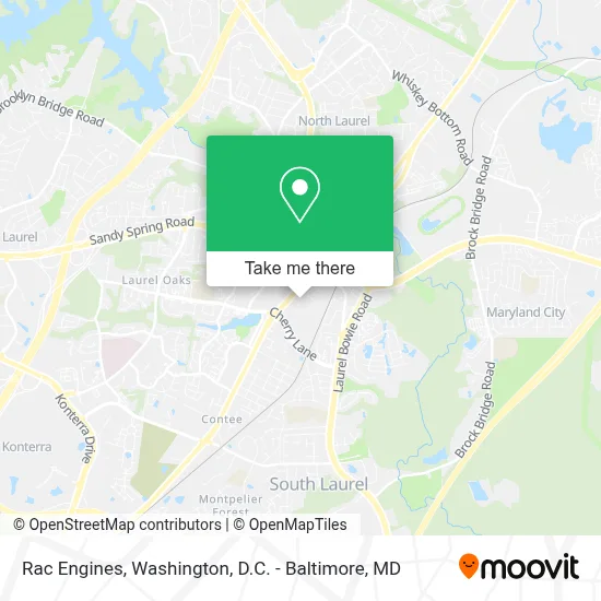 Rac Engines map