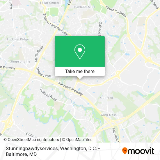 Stunningbawdyservices map