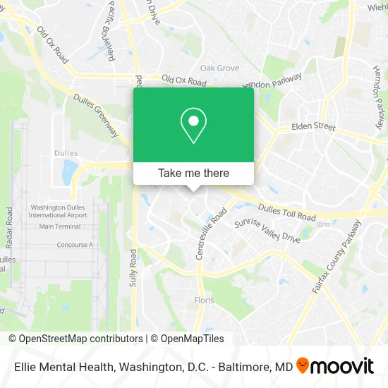 Ellie Mental Health map