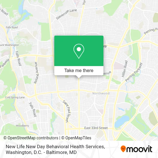 New Life New Day Behavioral Health Services map
